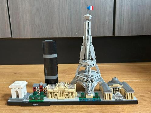 Lego Architecture 21044 Parijs, Kinderen en Baby's, Speelgoed | Duplo en Lego, Zo goed als nieuw, Lego, Complete set, Ophalen of Verzenden