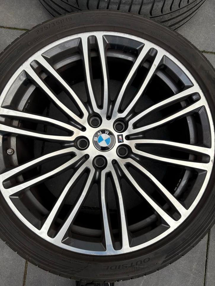 19 inch Breedset Banden en Velgen set BMW - Goede Staat!, Auto-onderdelen, Banden en Velgen, Banden en Velgen, Personenwagen, Gebruikt