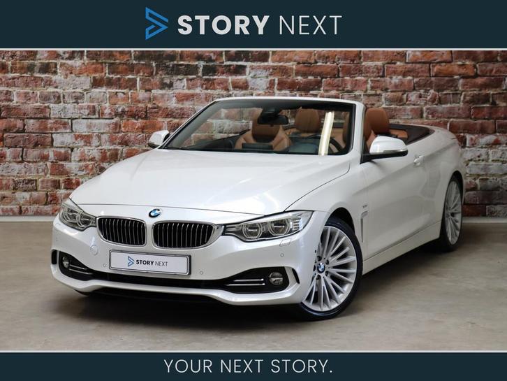 BMW 4 Serie Cabrio 428i High Executive Luxury Line Automaat, Auto's, BMW, Bedrijf, Te koop, 4-Serie, 360° camera, ABS, Achteruitrijcamera