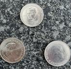 Drie zilveren tientjes, 1970, 1973 en herdenkingsmunt 1997, Ophalen of Verzenden, Nederland