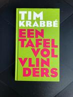 Boekenweekgeschenk - Een tafel vol vlinders - Tim Krabbé, Ophalen of Verzenden, Tim Krabbé