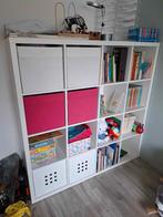 kallax kast 4x4 vakken, Ophalen, 100 tot 150 cm, 100 tot 150 cm, Zo goed als nieuw