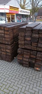 Spoorbielzen eiken gebruikt 16x26cm 260cm lang biels, Tuin en Terras, Ophalen, Gebruikt, 200 cm of meer, Minder dan 25 cm