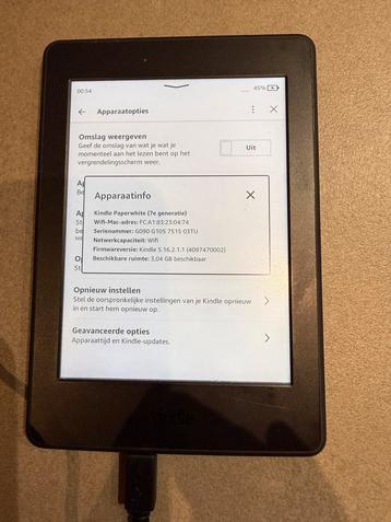 Kindle Paperwhite (7e gen) - 3GB Opslag beschikbaar voor biedingen