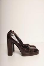 GUCCI Zeer luxe en stevige pump d.bruin 40 NIEUW! WP €1000,-, Pumps, Bruin, Verzenden, Nieuw
