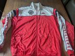 Voetbalshirt Ajax jack vintage trainingsjas 1987 Zeldzaam, Sport en Fitness, Voetbal, Maat XL, Ophalen of Verzenden, Zo goed als nieuw