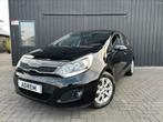 Kia Rio 1.2 I 5DRS 2012 Zwart Nap!, Auto's, Euro 5, Zwart, 4 cilinders, Zwart