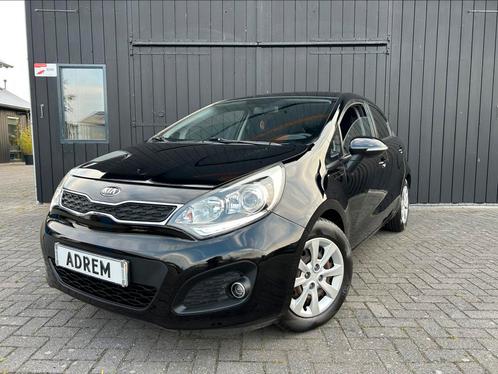 Kia Rio 1.2 I 5DRS 2012 Zwart Nap!, Auto's, Kia, Bedrijf, Rio, ABS, Airconditioning, Alarm, Bluetooth, Bochtverlichting, Boordcomputer