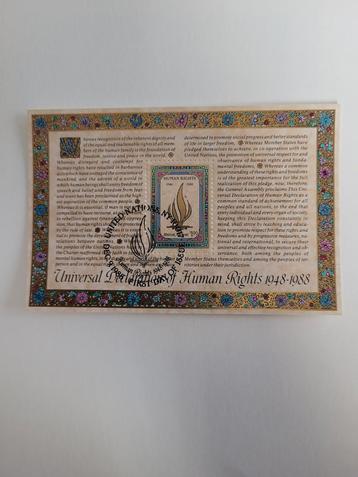 Universele Verklaring van de Rechten van de Mens beschikbaar voor biedingen