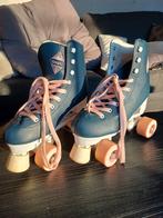 Retro rolschaatsen - Oxelo maat 38, Sport en Fitness, Skeelers, Verstelbaar, Kinderen, Zo goed als nieuw, Inline skates 4 wielen