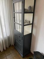 Vitrinekast met lades en deuren, Ophalen, 50 tot 100 cm, Zo goed als nieuw, Met lade(s)