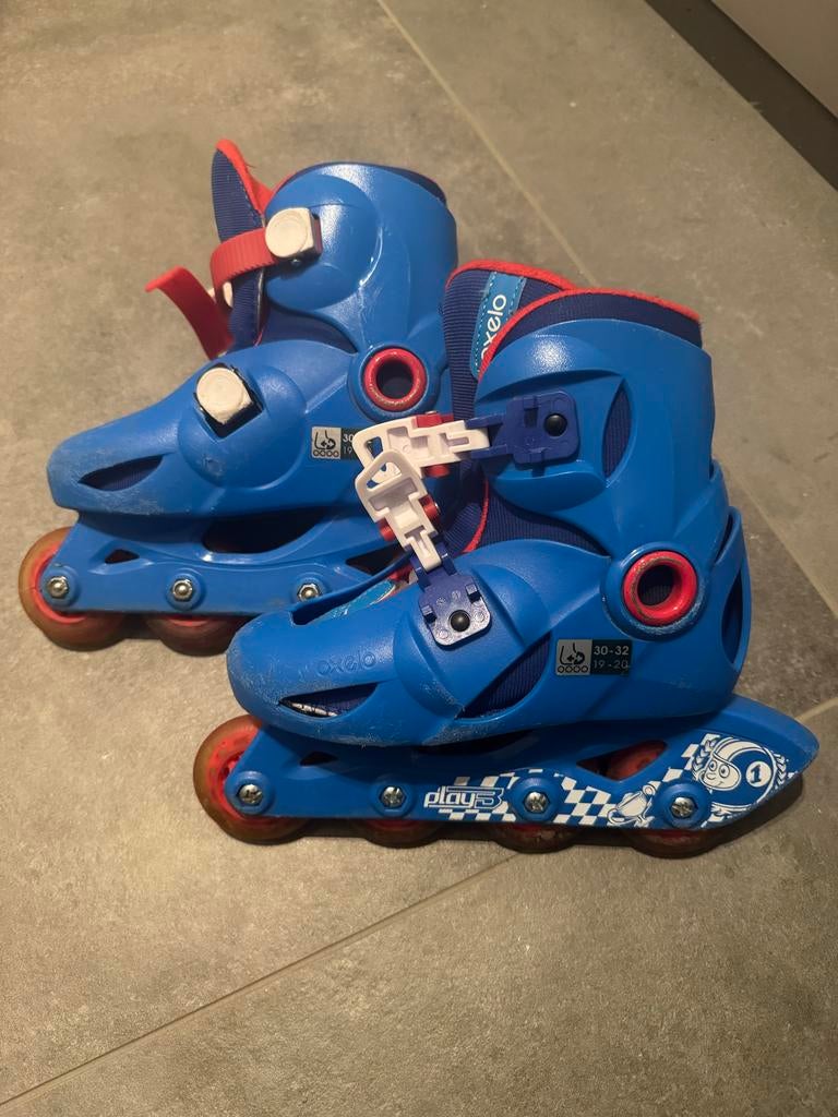 Verstelbare Decathlon Skates Maat 30-32, Kinderen en Baby's, Ophalen of Verzenden, Verstelbaar, Gebruikt, Kinderen