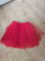 Rode carnavals tutu met glitters, Ophalen of Verzenden