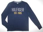 Tommy Hilfiger sweater trui navy/grijs/geel maat 164, Trui of Vest, Ophalen of Verzenden, Zo goed als nieuw, Jongen