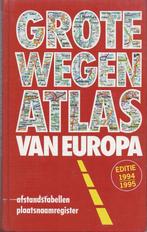 GROTE WEGEN ATLAS VAN EUROPA * afstandstabellen, Ophalen of Verzenden, Zo goed als nieuw