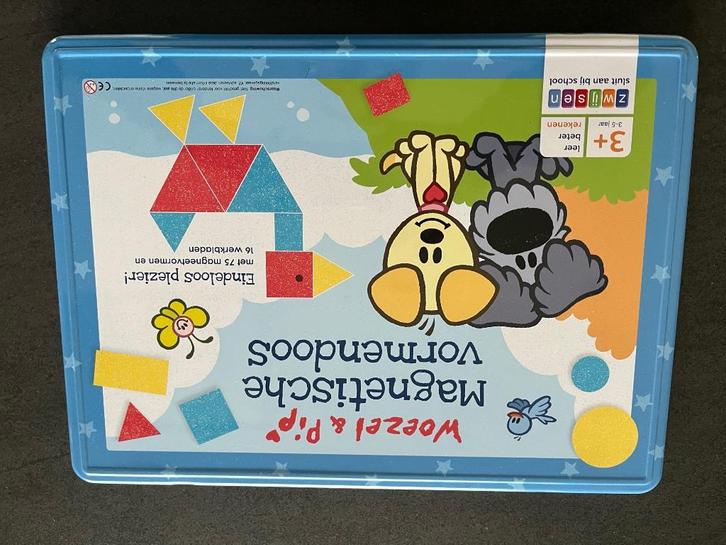 Woezel en Pip magnetische vormendoos, Kinderen en Baby's, Speelgoed | Educatief en Creatief, Zo goed als nieuw, Ontdekken, Ophalen of Verzenden