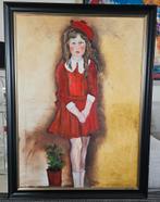 Schilderij Loesje van Angela Zeeuw-van der Laan, Antiek en Kunst, Ophalen