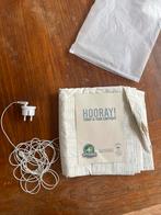 Aarde laken, Eenpersoons, Wit, Ophalen of Verzenden, Zo goed als nieuw