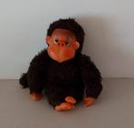 Vintage Retro aapje knuffel Monchichi vinger neus ´70s, Kinderen en Baby's, Speelgoed | Knuffels en Pluche, Ophalen of Verzenden