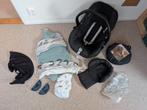 Maxi cosi en vele toebehoren, Ophalen, 0 t/m 13 kg, Maxi-Cosi, Gebruikt