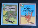 2 Stuks hardcover KUIFJE dubbelalbums, Meerdere stripboeken, Ophalen of Verzenden, Zo goed als nieuw, Hergé