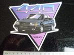 sticker volvo 440 turbo logo vintage, Auto of Motor, Zo goed als nieuw, Verzenden