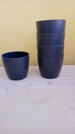 Binnen bloempot Elho grijs (9 cm bij 10 cm), Ophalen, Kunststof, Rond, Binnen