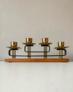 Vintage decoratieve kaarsenhouder | Jaren 60, Gebruikt, Overige kleuren, Ophalen of Verzenden, A