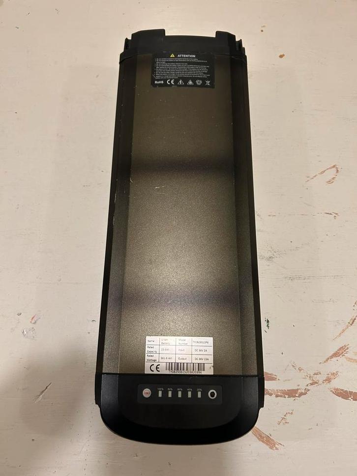 Fiets accu TY0829S10P6, Fietsen en Brommers, Fietsaccessoires | Fietsaccu's, Gebruikt, Ophalen of Verzenden