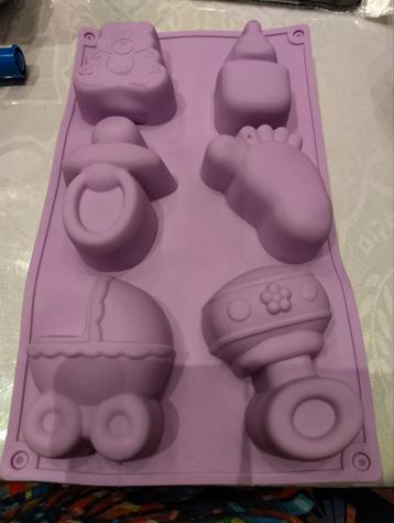 Cupcake Bakvorm - Baby Thema beschikbaar voor biedingen