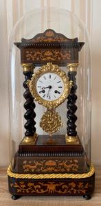 Napoleon III kolompendule, 1860-1880, Antiek en Kunst, Antiek | Klokken, Ophalen