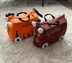 Trunki koffers: Tiger en Gruffalo, Ophalen, Hard kunststof, Minder dan 50 cm, Zo goed als nieuw