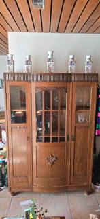 Antieke vitrinekast / boekenkast, Antiek en Kunst, Antiek | Meubels | Kasten, Ophalen