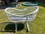 Vintage rotan wieg, Kinderen en Baby's, Babywiegjes en Ledikanten, Ophalen of Verzenden, Gebruikt, Wieg