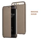 View Flip Smart Cover voor Huawei P10 Plus – Mocha Goud, Telecommunicatie, Mobiele telefoons | Hoesjes en Frontjes | Overige merken