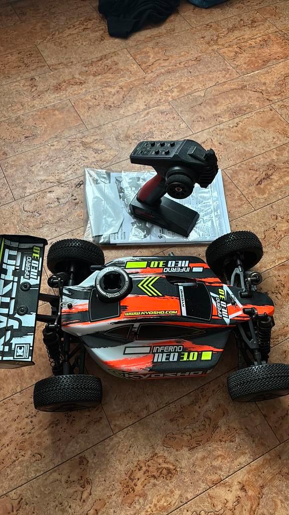 Kyosho Inferno NEO 3.0 1:8 RC Nitro, Hobby en Vrije tijd, Modelauto's | 1:18, Kyosho, Ophalen of Verzenden