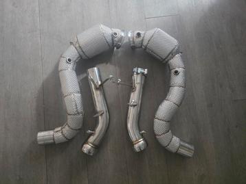 C63 Opf model downpipe 200 cells race kat  beschikbaar voor biedingen