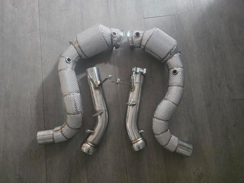 C63 Opf model downpipe 200 cells race kat, Auto diversen, Tuning en Styling, Ophalen of Verzenden