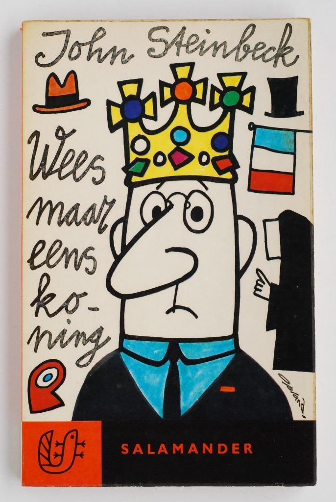 Wees maar eens koning - John Steinbeck (1963), Boeken, Humor, Zo goed als nieuw, Verhalen, Verzenden