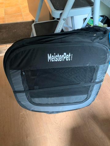 Meisterpet - XXL Opvouwbare puppyren - 130 x 130 x 60 cm beschikbaar voor biedingen