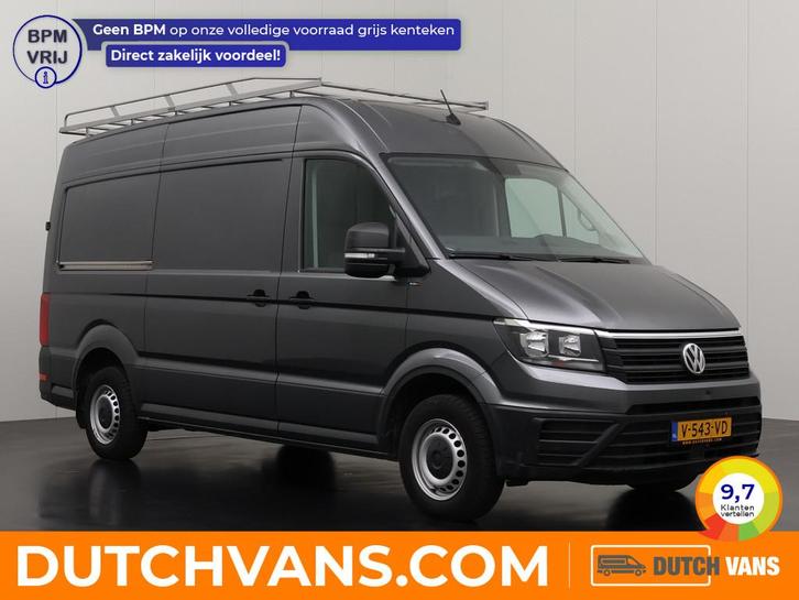 Volkswagen Crafter 140PK Automaat L3H3 | Imperiaal | Trekhaa, Auto's, Bestelauto's, Te koop, ABS, Achteruitrijcamera, Airconditioning