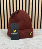 Lyle & Scott donker rode beanie (muts) - Helemaal Nieuw, Nieuw, Overige maten, Ophalen of Verzenden, Lyle & Scott