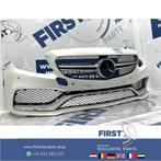 C63 AMG Voorbumper Mercedes C Klasse 2014-2018 C63s AMG bump, Gebruikt, -, Voor, Ophalen of Verzenden