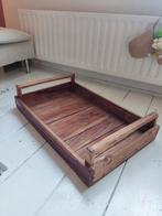 Houten krat met handvatten, Ophalen, Zo goed als nieuw, Rechthoekig, Hout