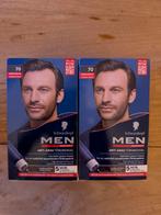 Haarverf voor mannen anti-grijs kleur nummer 70 middenbruin, Ophalen of Verzenden, Nieuw, Overige typen