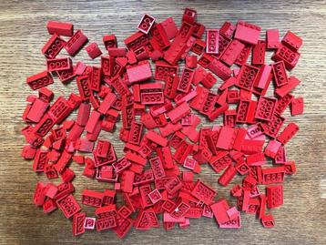 Lot LEGO 175 Red slopes dakpannen rood vintage beschikbaar voor biedingen