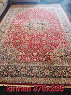 Groot Perzisch tapijt Kirman 380x265 wollen vloerkleed iran, De handelmaatschappij, Eerste jansteenstraat 92-2 1072NP Amsterdam