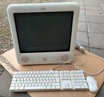 Apple eMac G4 1,25 Ghz 1 GB DVD USB 2.0 & Muis Toetsenbord, Computers en Software, Apple Desktops, Ophalen, Gebruikt, Overige modellen