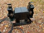 Vintage Metabo gietijzer slijpmachine 43950 werkbankslijper, Doe-het-zelf en Verbouw, Gereedschap | Slijpmachines, Ophalen of Verzenden