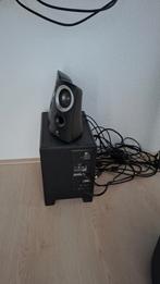 Logitech Speakerset met Subwoofer, Audio, Tv en Foto, Overige merken, Gebruikt, Ophalen of Verzenden, Complete surroundset